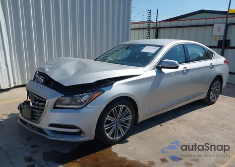 2018 Genesis G80 3.8 из США, поврежденный, VIN KMHGN4JE9JU265393